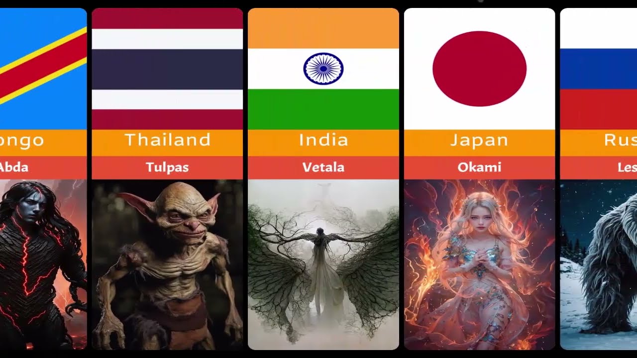 Most Popular Mythical Creature From Different Countries | More Information