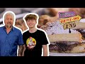 Guy fieri and ryder eat a monte cristo in idaho  diners driveins and dives  food network