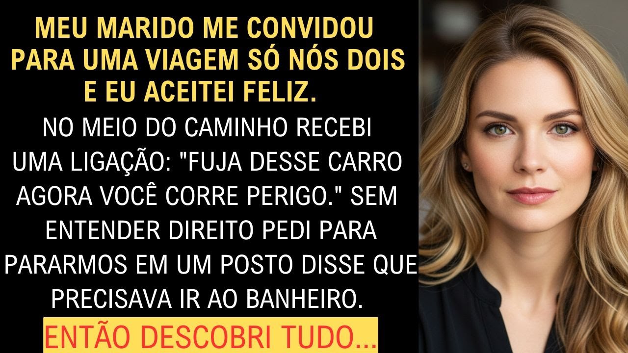 My husband took me on a romantic road trip, but a phone call in the middle of the road...