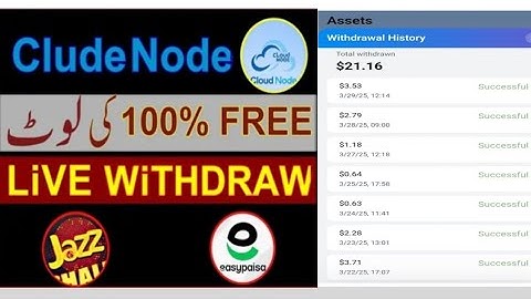 CloudNode Earning App 2025 | Cloud Node | CloudNode Earning app Live Withdrawal