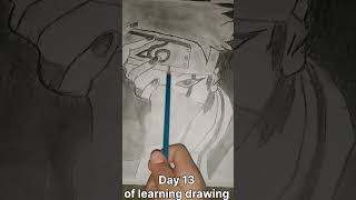 "😨😨Day 13 of learning drawing💯💯 " anime favorite drawing #viral #drawing
