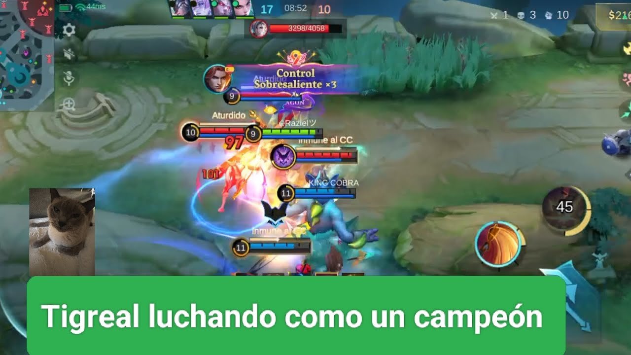 Mobile Legends: Rank con Tigreal 