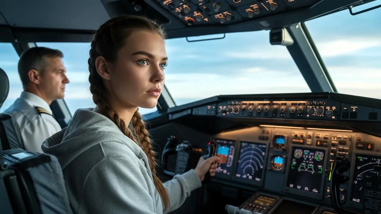 Piloci stracili przytomność gdy los lotu wisiał na włosku, 12-letnia dziewczynka przejęła stery...