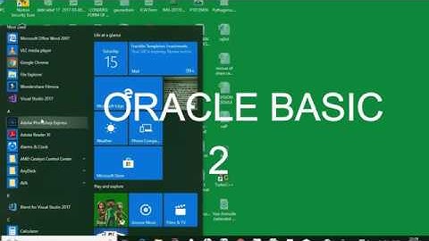 ORACLE BASIC 2|| CREATE TABLE||VIEW TABLE||STUDY EASY