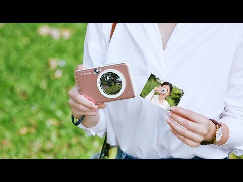 Trên tay bộ đôi máy ảnh chụp lấy liền iNSPiC đầu tiên của Canon