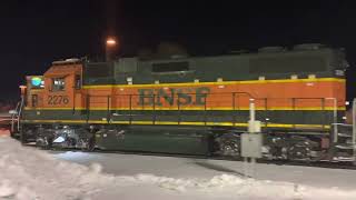Ex Bn Gp38-2 In H1 With A Amazing Horn