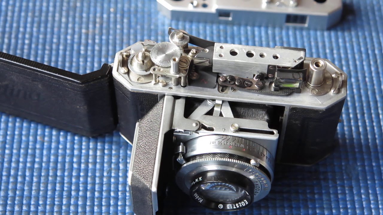 Servicing a Kodak Retina II type 011 film camera part 06 YouTube