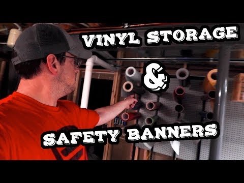 How To Store Vinyl Banners