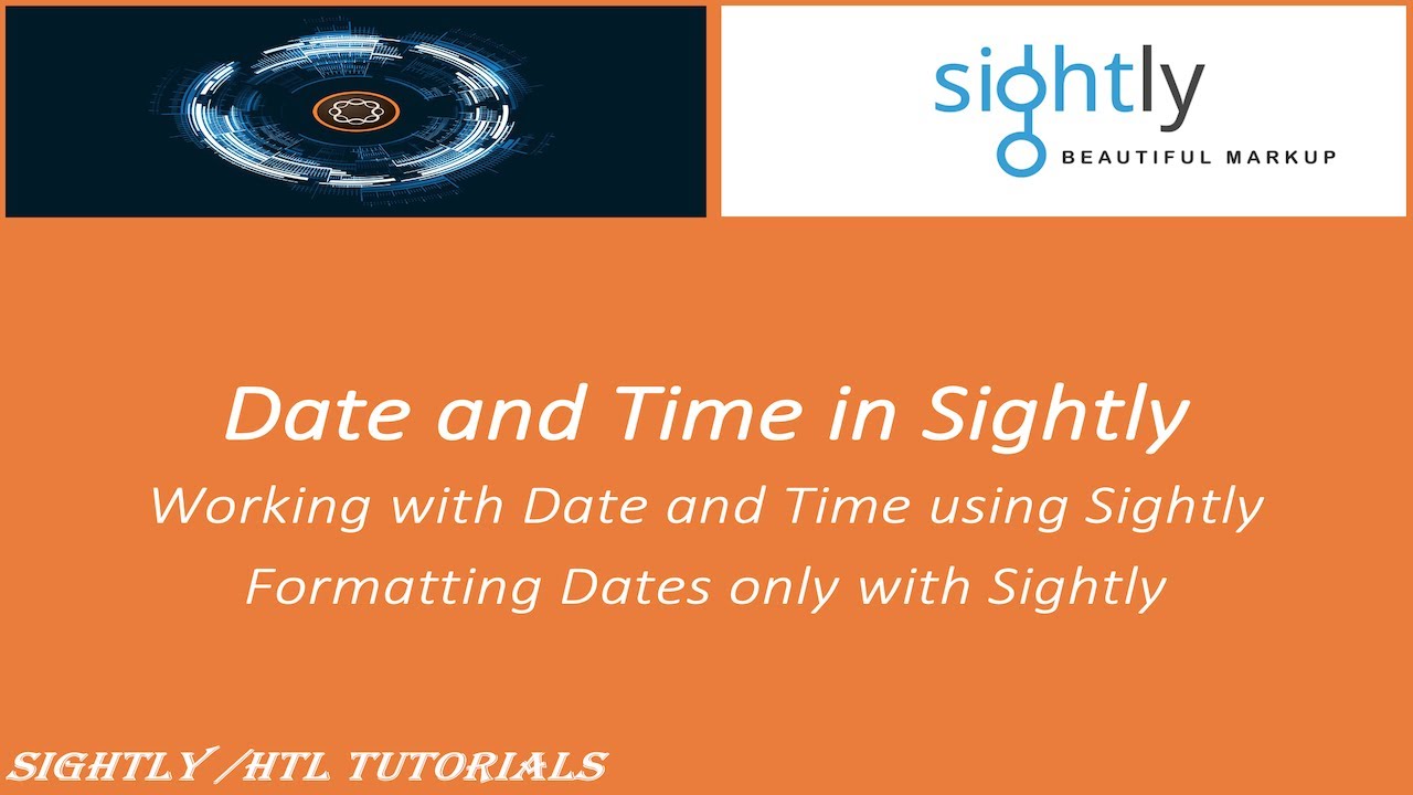 AEM Sightly #5 | Time and Date in Sightly