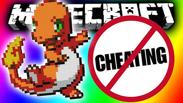 CHARMANDER & CHEATERS!!!  - (Minecraft DRAW MY THING #14)