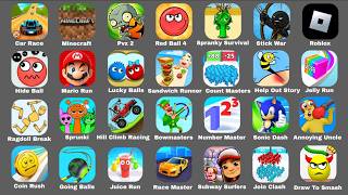 Subway Surf,Count Master 3D,Tom Time Rush,Cat Runner,PAC MAN,Fun Race 3D,Bowmasters,Going Balls screenshot 4