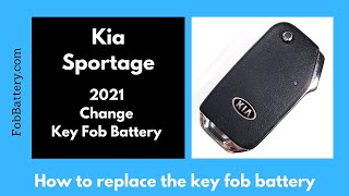 Kia Sportage Key Fob Battery Replacement (2021-2024)