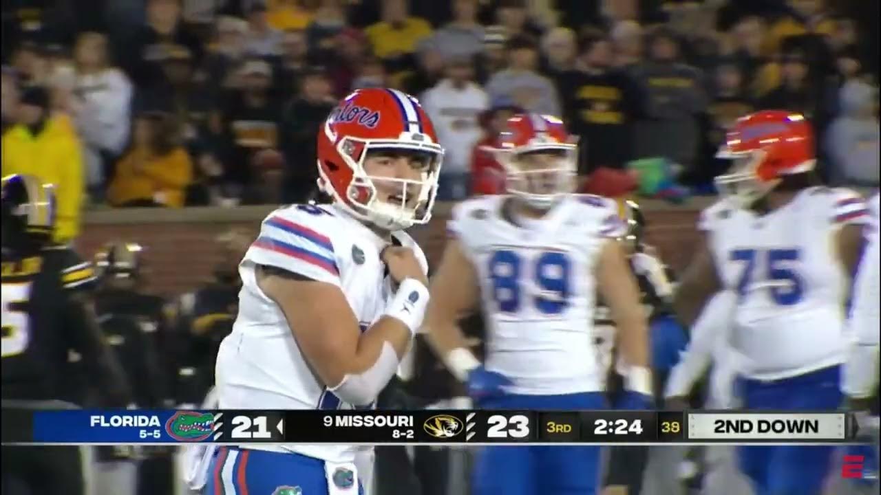 Graham Mertz SCARY injury vs Mizzou YouTube