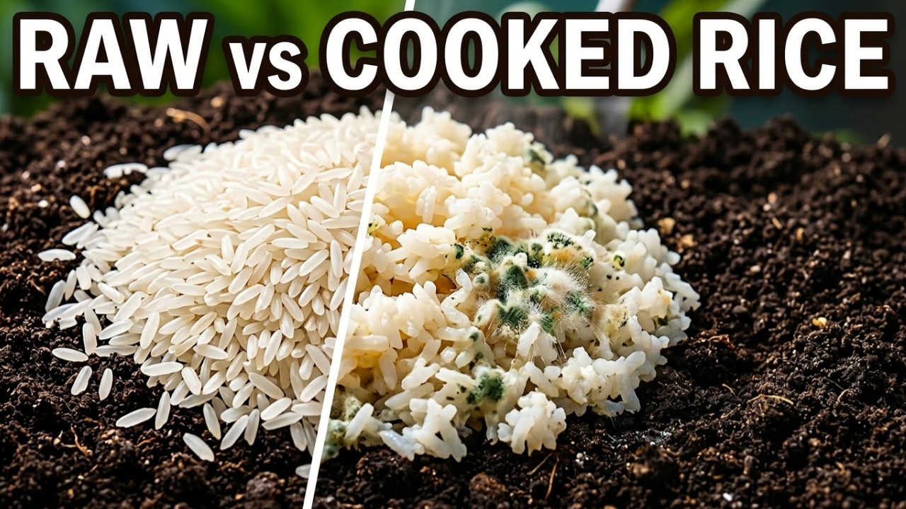 Raw vs Cooked Rice: Which Form Activates Soil Microbes in Just a Few ...