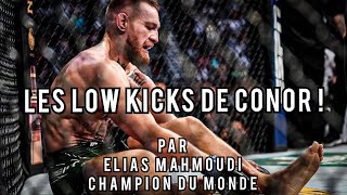 LES LOW KICKS DE CONOR MCGREGOR 😱 avec Elias Mahmoudi