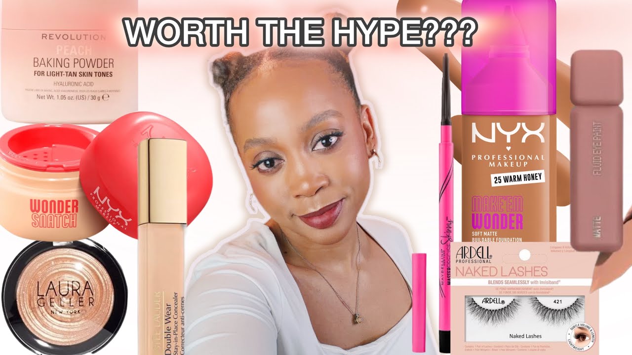 NYX FULL FACE MAKEUP TUTORIAL & TESTING | LEXILOU