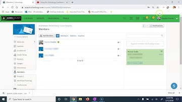 TEACHERS- Schoology How-To: Obtaining Parent Access Codes