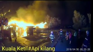 Kebakaran Kilang Kayu Di Kuala Ketil