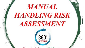 Manual handling risk assessment