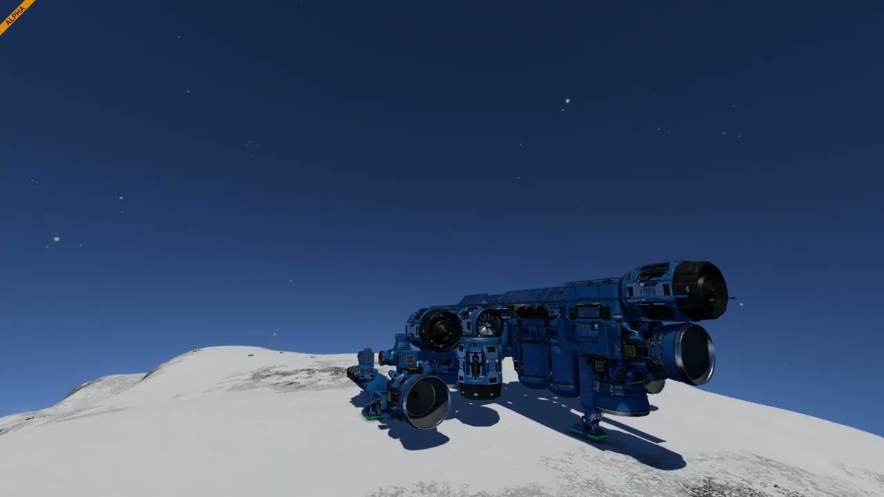 Space Engineers 2 Searching for a cave to make a base ... upcoming update will be bring guns :)
