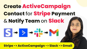 Automate Stripe Payment Workflow: Notify Team on Slack, Email Payee, and Add to ActiveCampaign