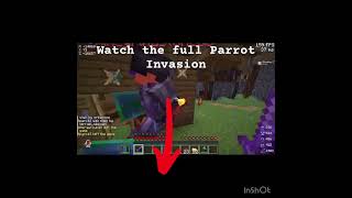 Killing cindercrest members #minecraft #unstablesmp #parrotx2