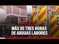 🔴🔵 Bomberos lograron controlar incendio en almacén clandestino de SJL tras varias horas