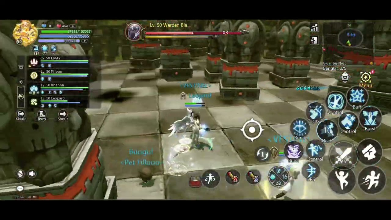 Sung saja Gigantes Nest Windwalker POV Dragon Nest Mobile Classic 