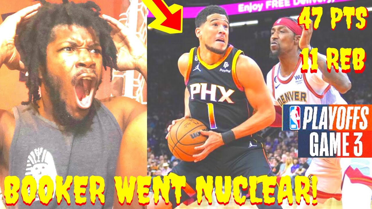 NUGGETS VS SUNS REACTION PLAYOFFS WESTERN SEMIFINALS GAME 3 NUGGETS VS SUNS HIGHLIGHTS REACTION