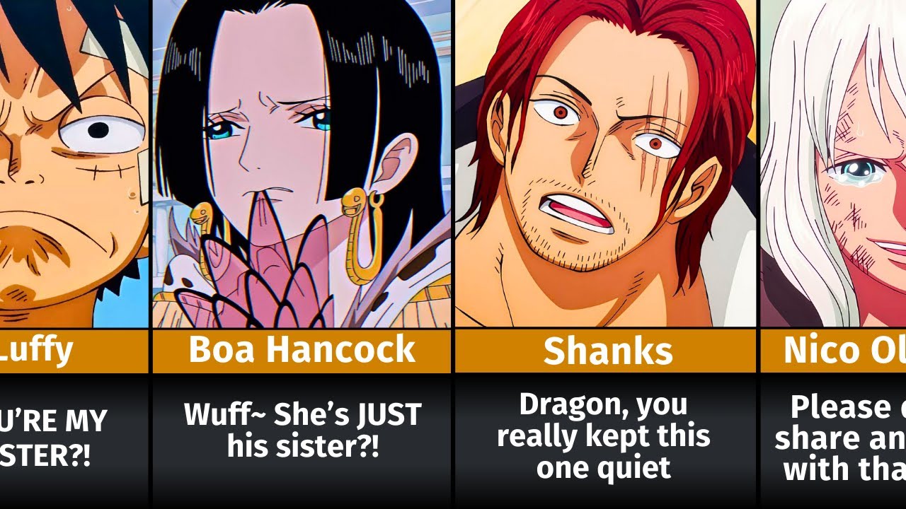 Everyone’s Reaction If Robin Is Luffy’s Sister