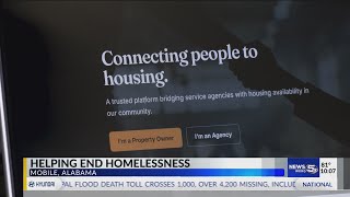 New student-built website finds homeless in Mobile vetted boarding homes.