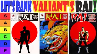 Let's Rank RAI By Valiant Comics! With FLIPBOOK covers from Magnus Top Best Worst Comic Book Covers