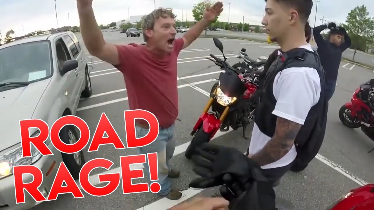 Stupid, Crazy and Angry People Vs Biker | ROAD RAGE Compilation 2018 ...