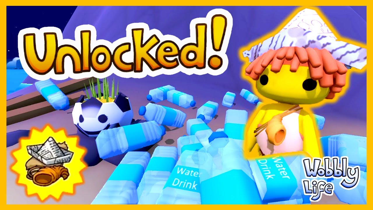 Wobbly Life SECRET: VERLASSENE INSEL + DESERTED ISLAND OUTFIT! 🏝️🧳 (Hidden Wobbly Guide)