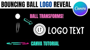 Make an AMAZING Bouncing Ball Logo Animation in Canva!