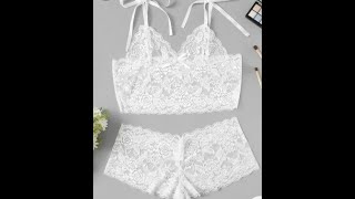 Lingerie stitching  خياطةلانجري بيبي #مشروع_مربح دول للعرايس