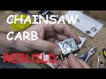 How to rebuild a zama carb for a chainsaw