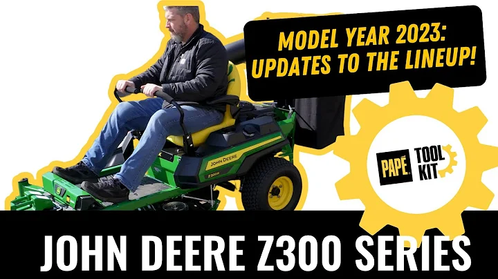 John Deere Z300 Series MY23 Upgrades