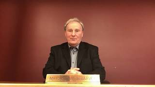 Message from Mayor Jamie McGarvey regarding COVID-19 - March 25, 2020