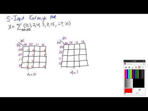 5-Input Karnaugh Map
