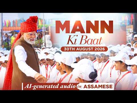 Mann Ki Baat Assamese Edition - in PM Modi’s voice | 137th Episode | AI Generated
