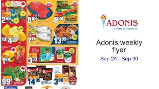 Adonis weekly flyer Sep 24 - Sep 30