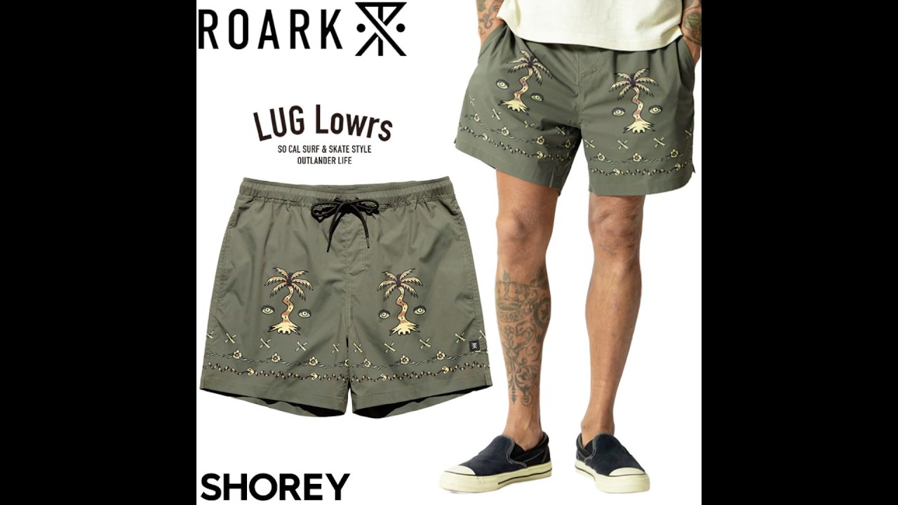 ROARK ロアーク ボードショーツ メンズ サーフパンツ 水着 海パン 水陸