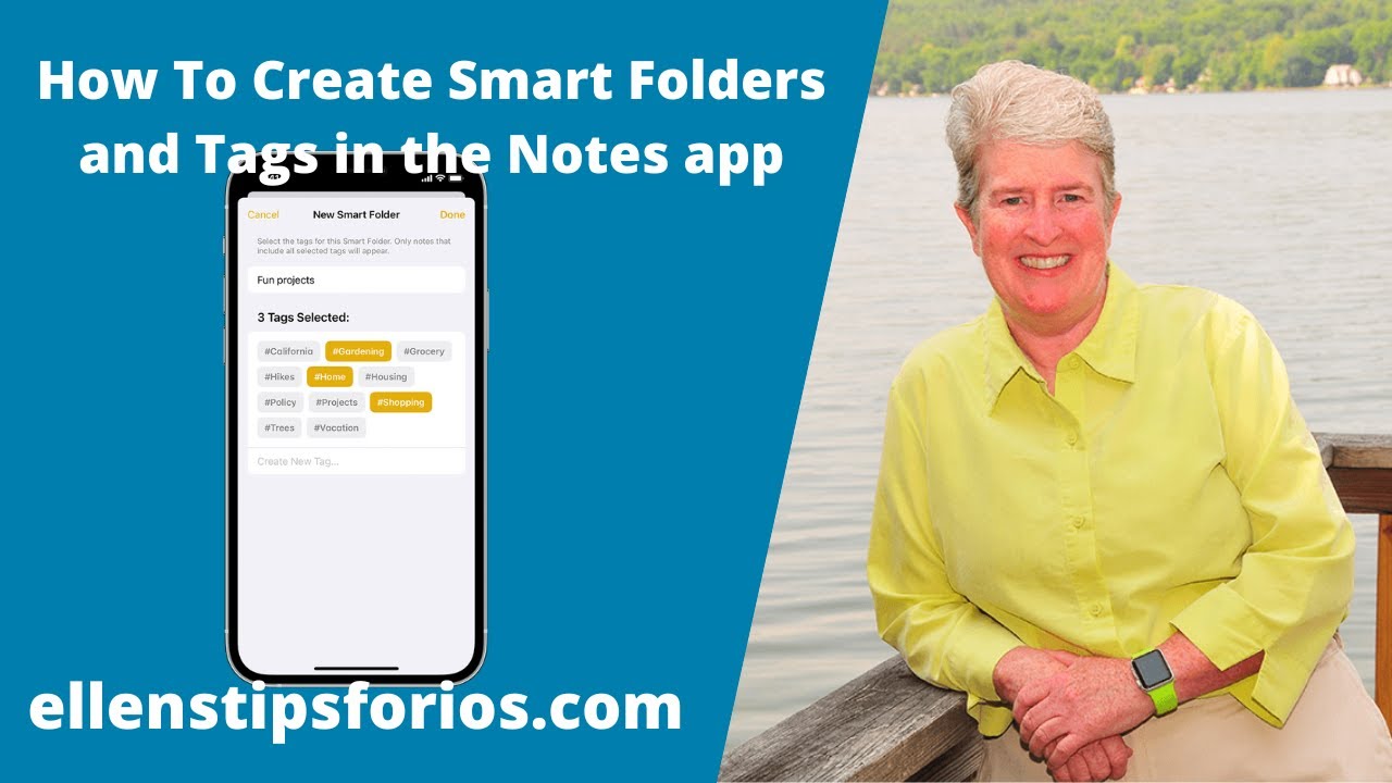 Use Tags and Smart Folders in Notes on your iPhone and iPad - Apple Support