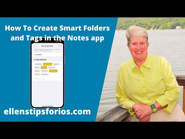 Use Tags and Smart Folders in Notes on your iPhone and iPad