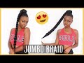 JUMBO BRAID | FIT THAT HAIR INTO A PONYTAIL