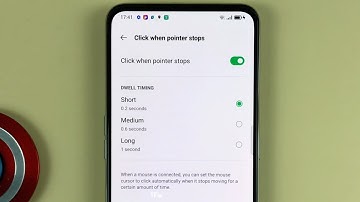 Click when pointer stops on OPPO Reno2 F Android 11