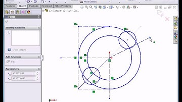 Learn SolidWorks 2012 Video Tutorial - how to mirror sketch entities