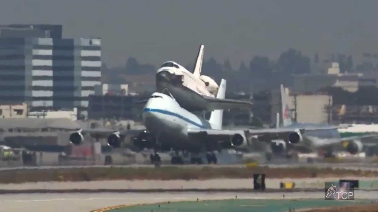 Endeavour Lands At LAX YouTube