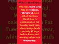 When Is Mardi Gras 2024 - quando è martedì grasso 2024📅 Calendar 365 📅